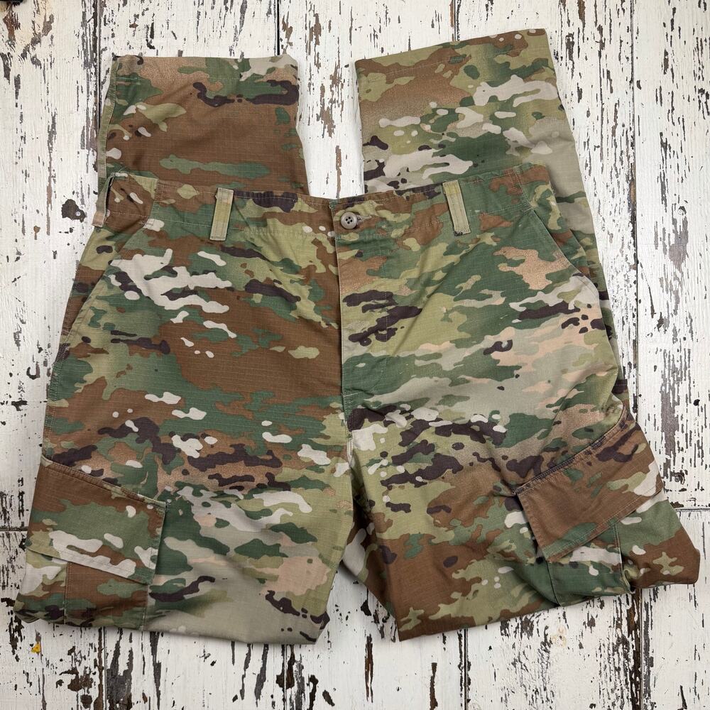 Army Combat Uniform Trouser unisex large-long, cargo pockets, reinforced knee - Picture 5 of 11
